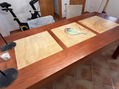 Massiver sehr gepflegter zeitloser Kirschbaum Esstisch 200x90x80cm