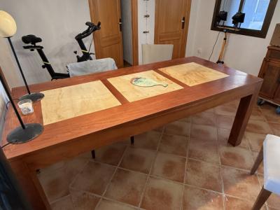 Massiver sehr gepflegter zeitloser Kirschbaum Esstisch 200x90x80cm