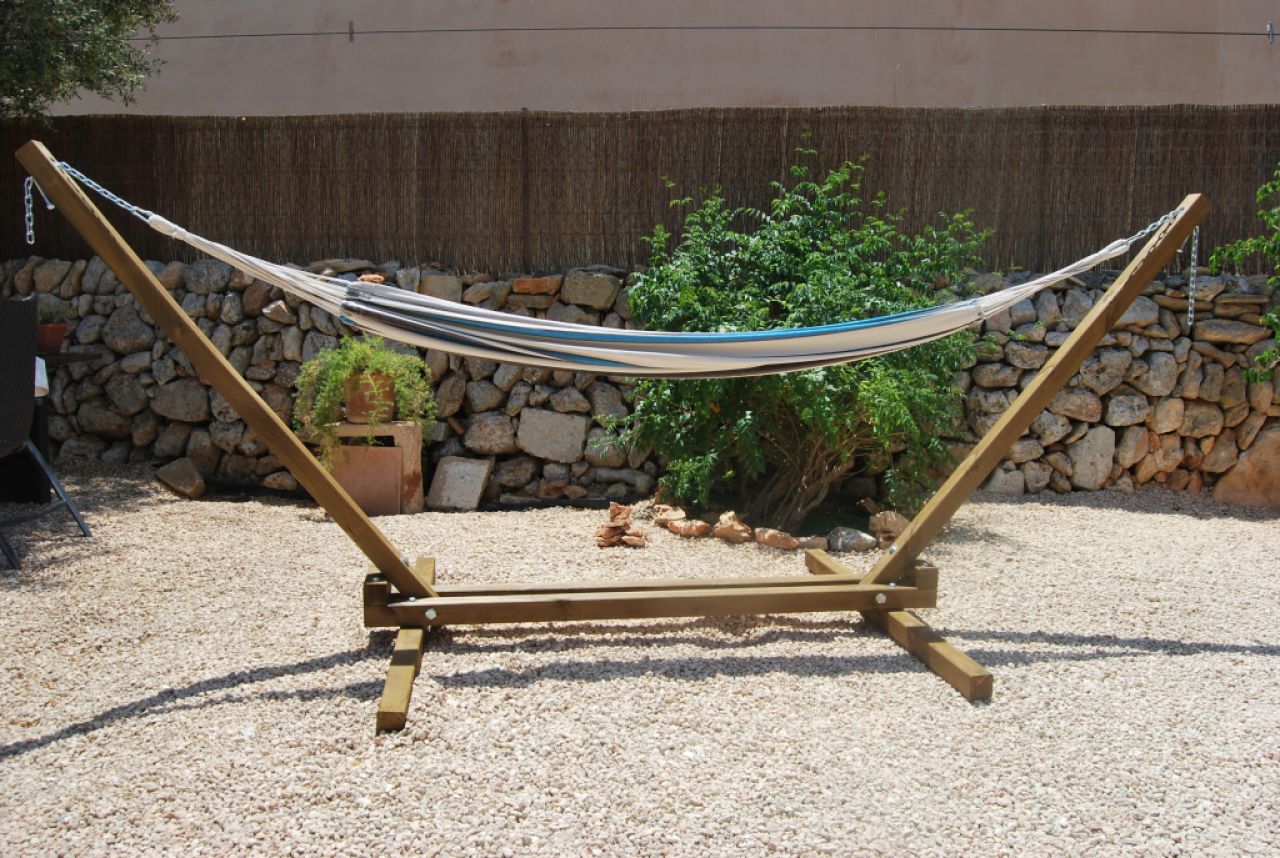Massives Hängemattengestell für Garten
