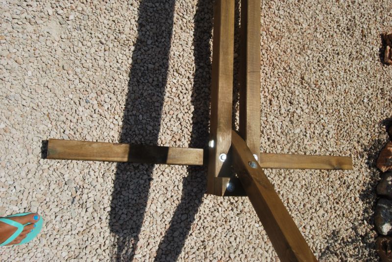 Massives Hängemattengestell für Garten