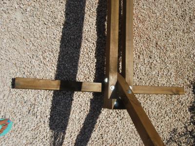 Massives Hängemattengestell für Garten