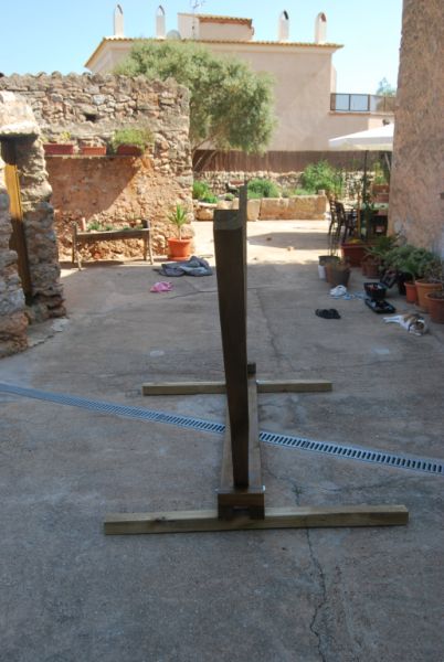 Massives Hängemattengestell für Garten