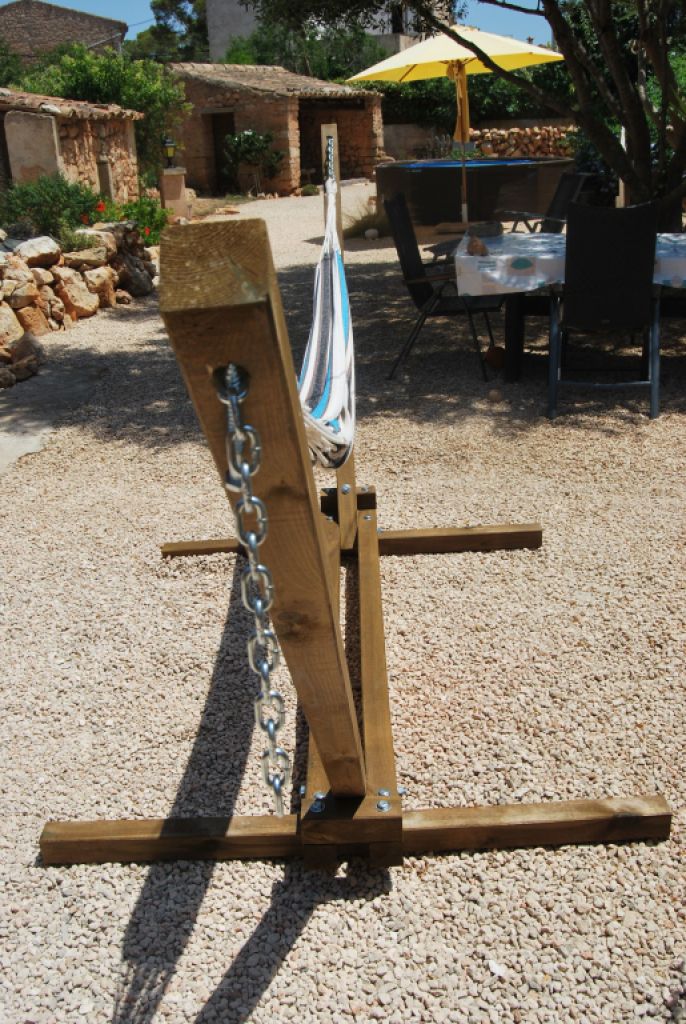 Massives Hängemattengestell für Garten