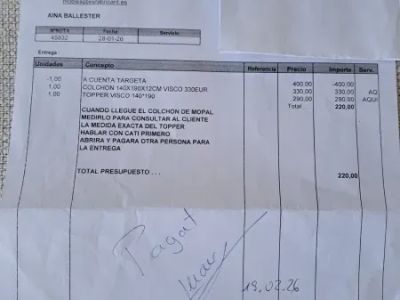 Matratze mopal NEU!