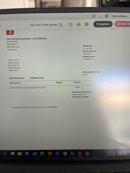 New original mattresses from bett1.de