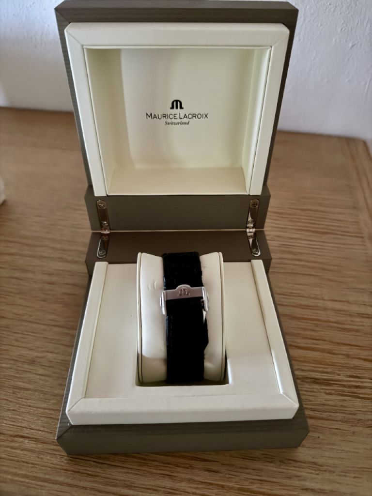 Maurice Lacroix Reveil Globe Masterpiece Automatik Uhr 1.550 €  + Versand ab 35,00 €