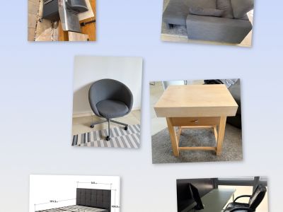 Mehrere Möbel, Bett,Couch,Kommode,Schrank,Pergola,Whirlpool,Grill,usw.