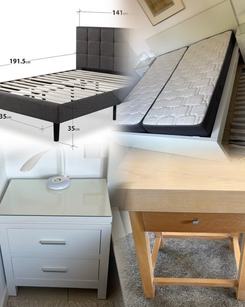 Mehrere Möbel, Bett,Couch,Kommode,Schrank,Pergola,Whirlpool,Grill,usw.