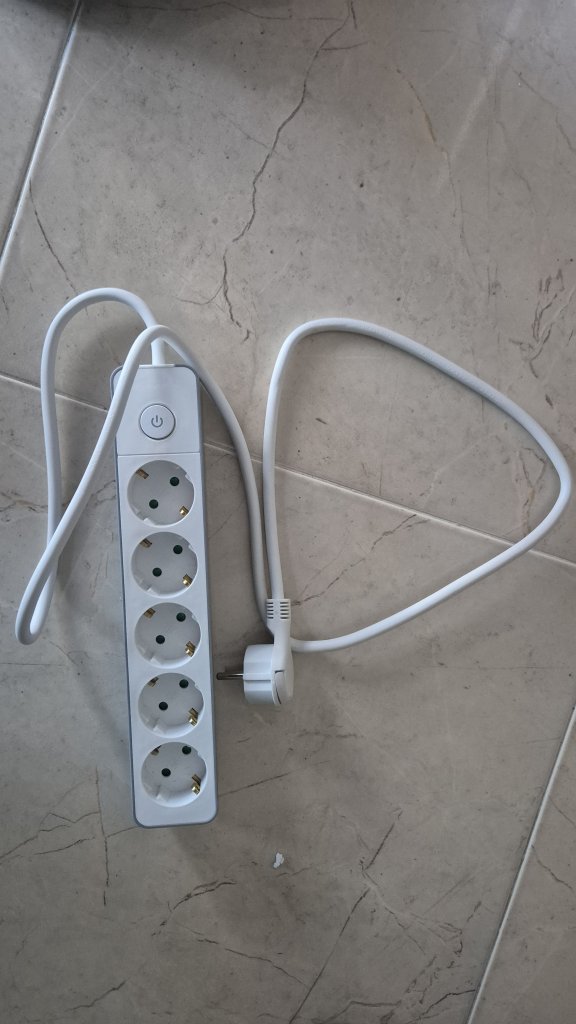 Mehrfachsteckdosenleiste 5fach mit Flachstecker (SLGE-805K)