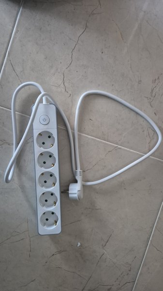 Mehrfachsteckdosenleiste 5fach mit Flachstecker (SLGE-805K)