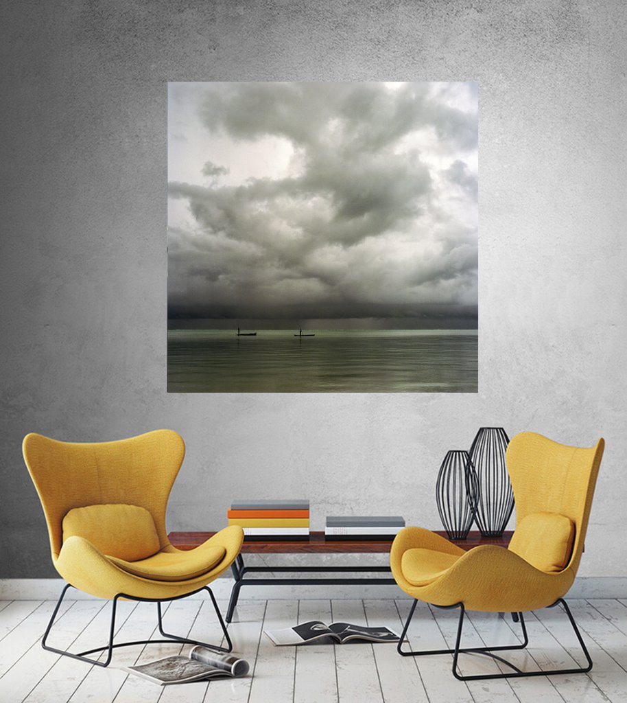 MEIN ZUHAUSE IST DAS MEER (Foto-Kunst-Objekt / Meer / Analogfotografie)