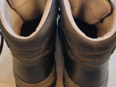Meindl Ohio Lady Wanderschuhe / Stiefel Gr. 40,5 (UK 7)  Leder / Vibram