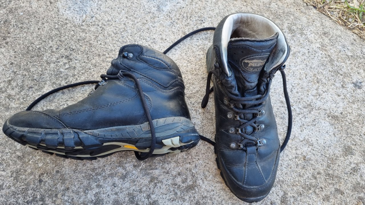 Meindl Ohio Lady Hiking Boots / Shoes Size 40.5 (UK 7) Leather / Vibram