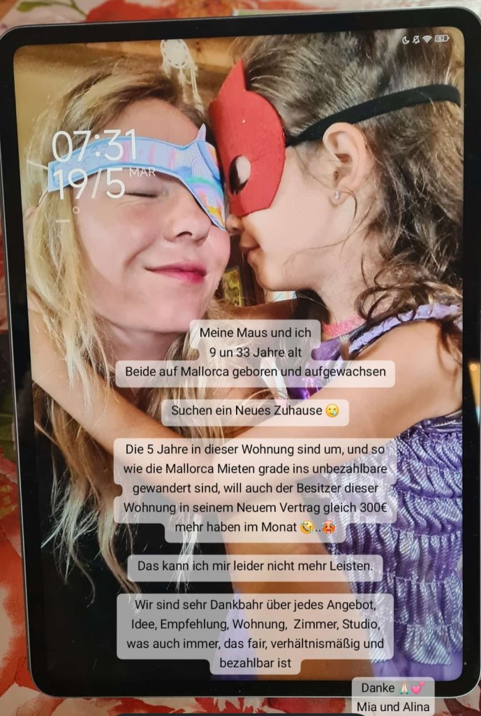 Meine Tochter 9 und ich 33 suchen ein Zuhause