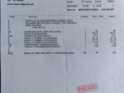 Mercedes Benz Vaneo Diesel, 08/2004, 91 hp, TÜV valid until 09.12.26, blue, tow hitch & car trailer