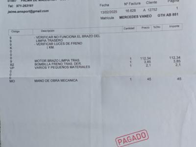 Mercedes Benz Vaneo Diesel, 08/2004, 91 hp, TÜV valid until 09.12.26, blue, tow hitch & car trailer