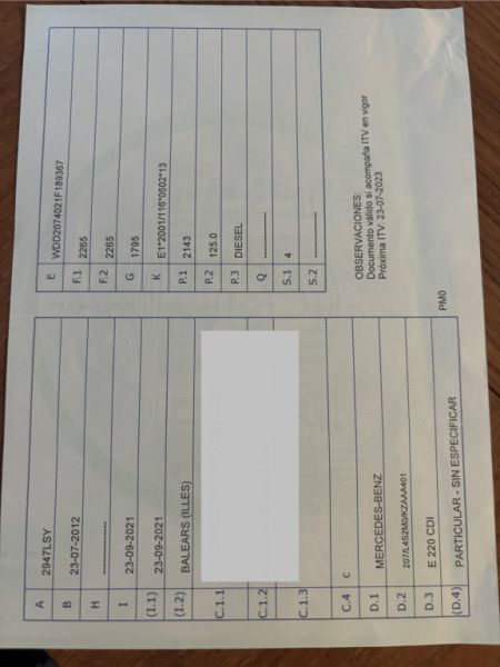 Mercedes E 220 CDI Cabriolet