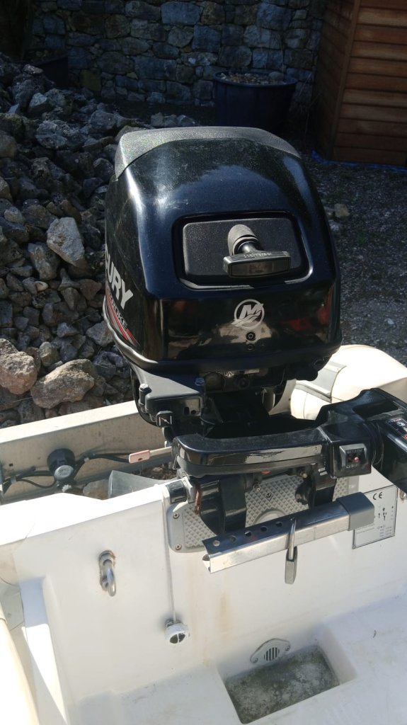 Mercury Fourstroke Außenborder 15ps 11kw Pinnensteuerung