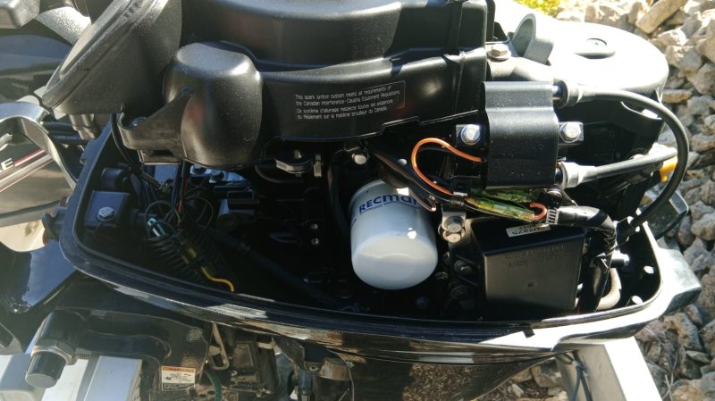 Mercury Fourstroke Außenborder 15ps 11kw Pinnensteuerung