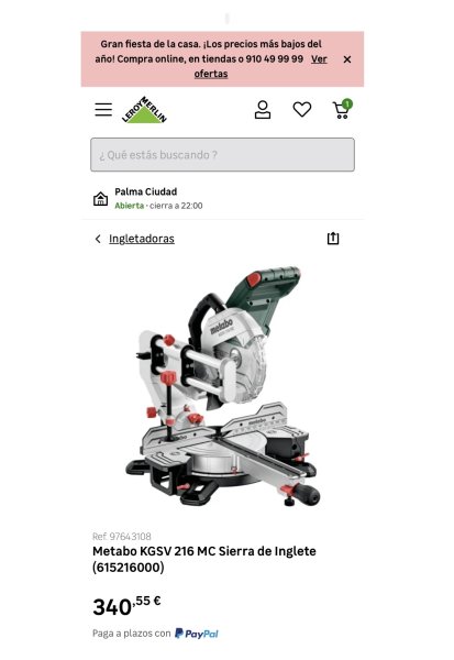Metabo KGSV 216 MC Zug - Kappsäge neu !!!!