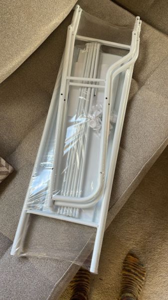 Estantería metálica para lavadora