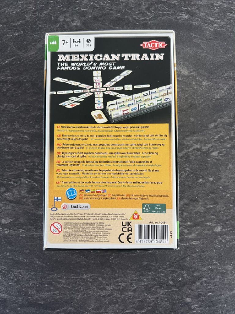 Juego Mexican Train – completo y en muy buen estado