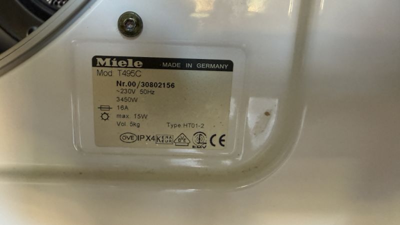 Defective Miele dryer - free to collect