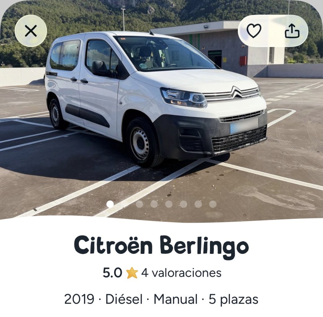 Miete einen Citroën Berlingo
