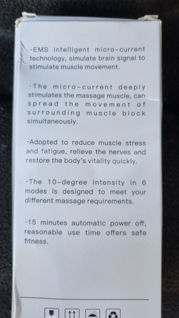 Mikrostrom EMS-Massagegeräte - NEU