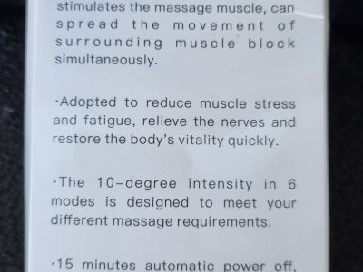 Mikrostrom EMS-Massagegeräte - NEU