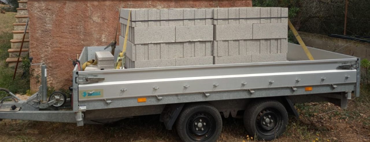 Mini excavator # Telescopic loader & trailer - Rental