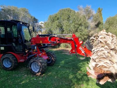 Mini excavator # Telescopic loader & trailer - Rental