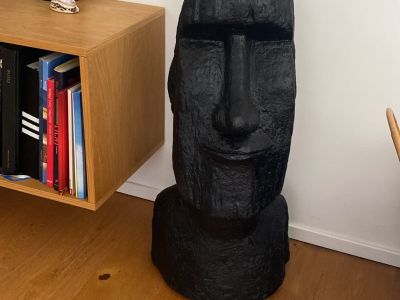 Moai Skulptur Deko für Haus und Garten / eigene Herstellung / Beton / massiv