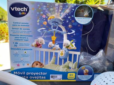 Mobile for baby to fall asleep with light and music VTech
