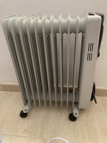 Mobile Heizung zu verschenken