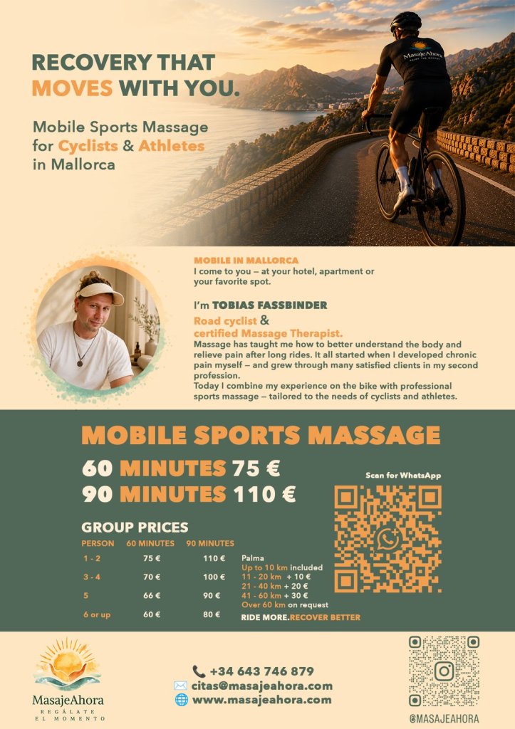 Mobile Sport Massagen ( auch Wellness auf Anfrage )