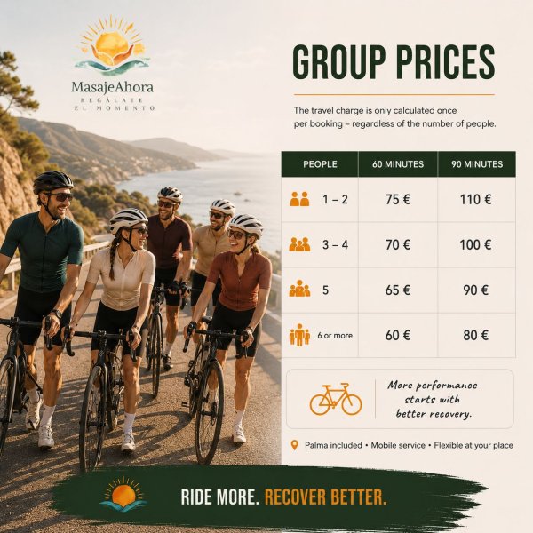 Mobile Sport Massagen ( auch Wellness auf Anfrage )
