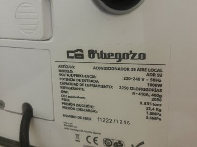 Portable air conditioner