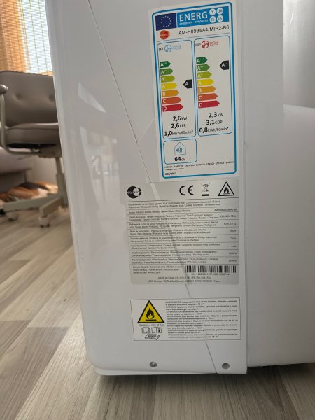 Aire acondicionado portátil Equation (2,6 kW / 9.000 BTU) ¡Rápido y fresco!