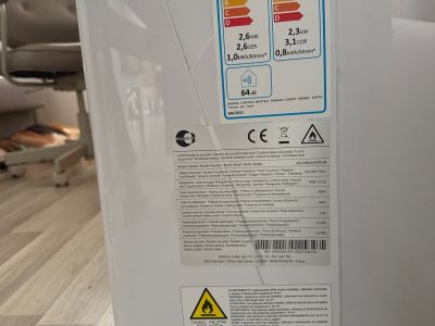 Aire acondicionado portátil Equation (2,6 kW / 9.000 BTU) ¡Rápido y fresco!