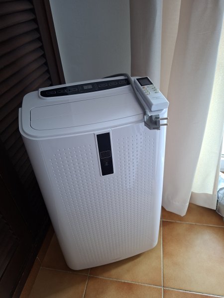 Mobile Air Conditioner (cools, dehumidifies, ventilates)