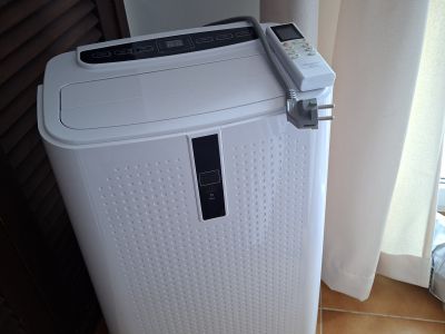 Mobile Air Conditioner (cools, dehumidifies, ventilates)