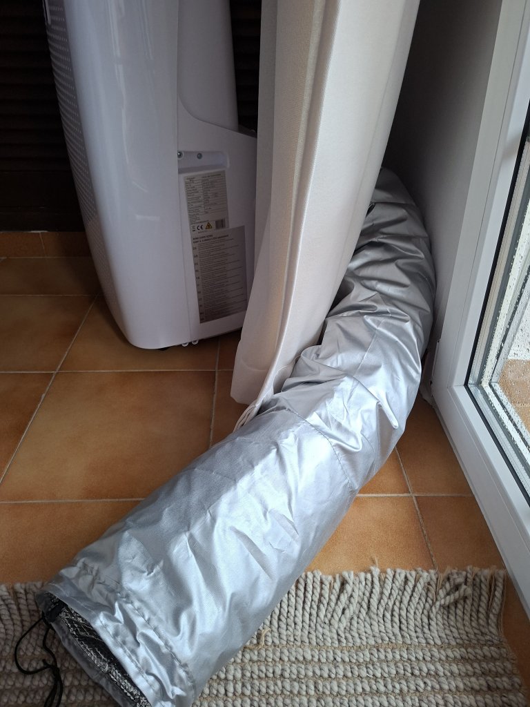 Mobile Air Conditioner (cools, dehumidifies, ventilates)