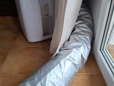 Mobile Air Conditioner (cools, dehumidifies, ventilates)