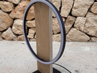 Moderne Lampen 2 Stück Holz LED