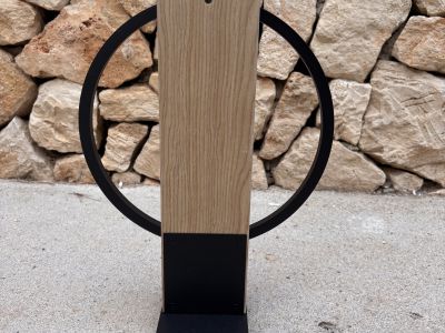 Moderne Lampen 2 Stück Holz LED