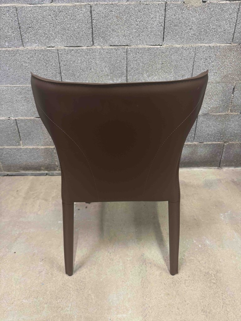 Silla moderna de cuero - Comedor / Oficina / Sala de conferencias