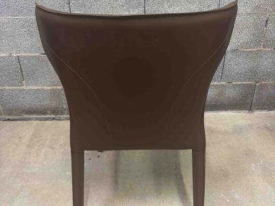 Silla moderna de cuero - Comedor / Oficina / Sala de conferencias