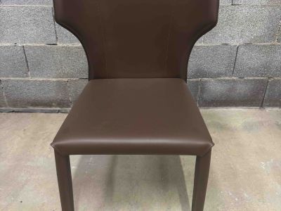 Silla moderna de cuero - Comedor / Oficina / Sala de conferencias