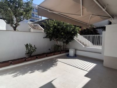 Modernes, möbliertes Parterreapartment in 1. Buchtlinie von Porto Colom - AP 100